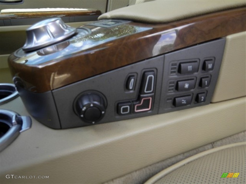 2003 7 Series 745Li Sedan - Jet Black / Dark Beige/Beige III photo #36