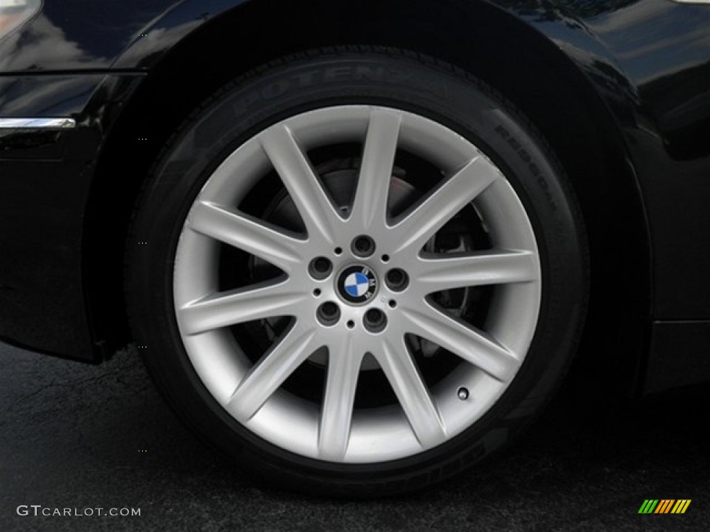 2003 7 Series 745Li Sedan - Jet Black / Dark Beige/Beige III photo #54