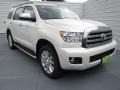 Blizzard White Pearl - Sequoia Platinum 4WD Photo No. 1