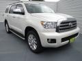 2012 Blizzard White Pearl Toyota Sequoia Platinum 4WD  photo #1