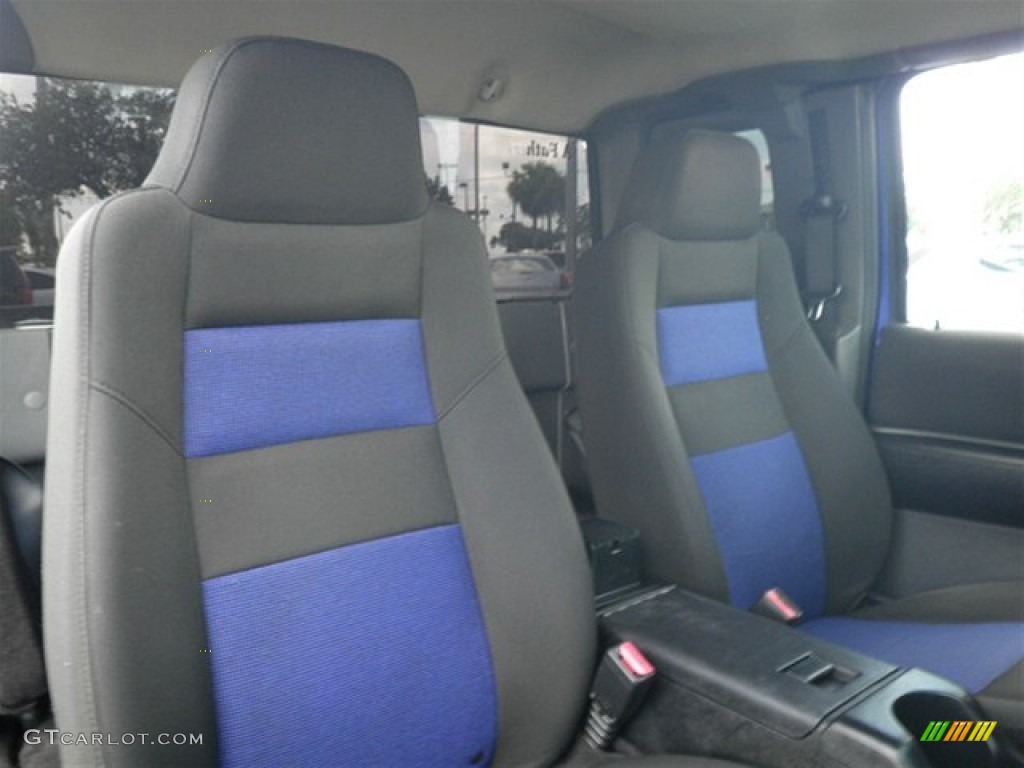 Ebony Black/Blue Interior 2006 Ford Ranger STX SuperCab Photo #70169636