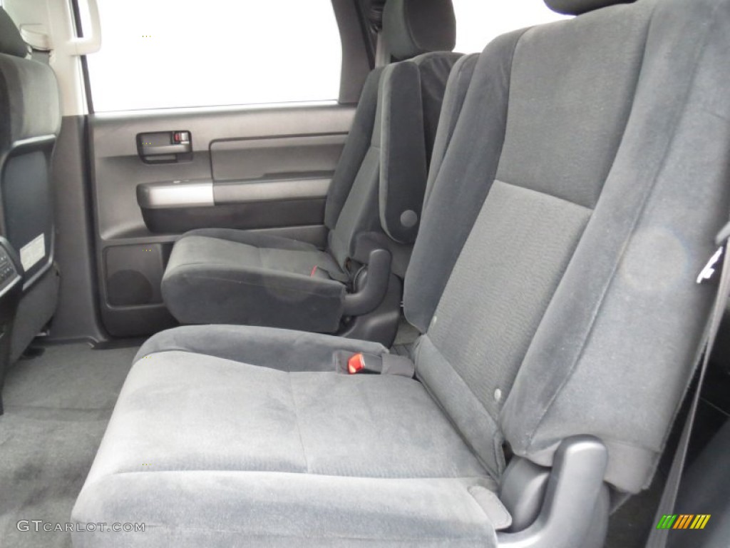 Black Interior 2012 Toyota Sequoia SR5 Photo #70169762