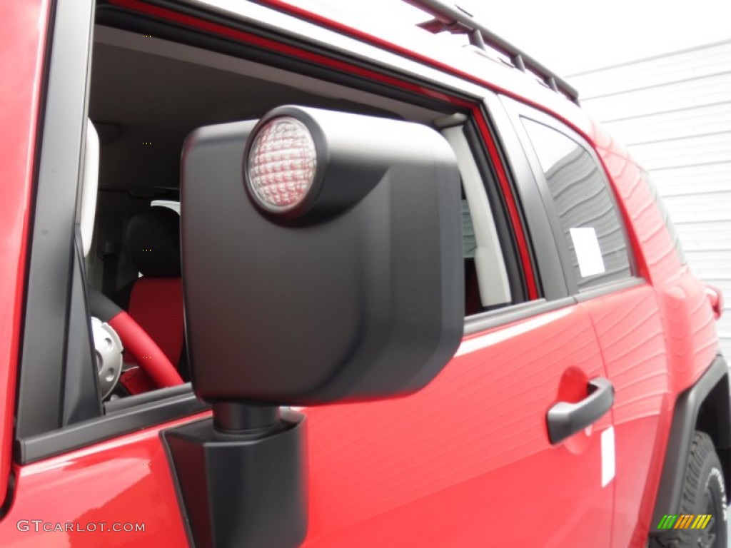 2012 FJ Cruiser Trail Teams Special Edition 4WD - Radiant Red / Dark Charcoal/Red photo #12