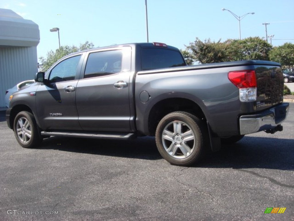 2011 Tundra Limited CrewMax 4x4 - Magnetic Gray Metallic / Graphite Gray photo #5