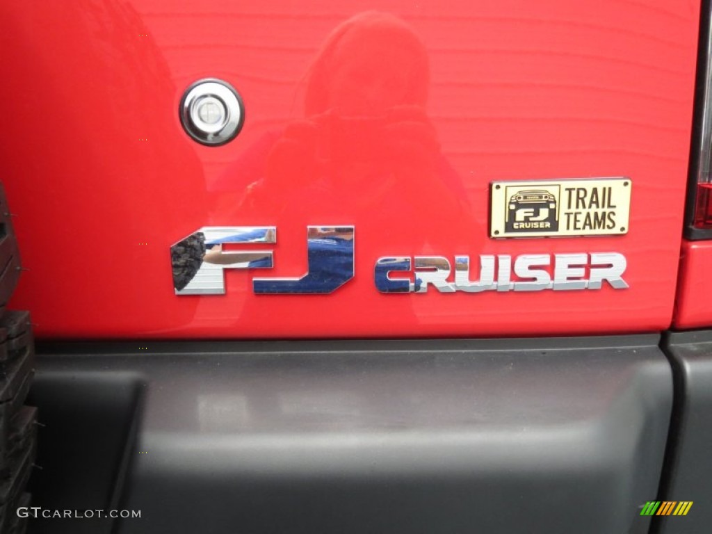 2012 FJ Cruiser Trail Teams Special Edition 4WD - Radiant Red / Dark Charcoal/Red photo #14
