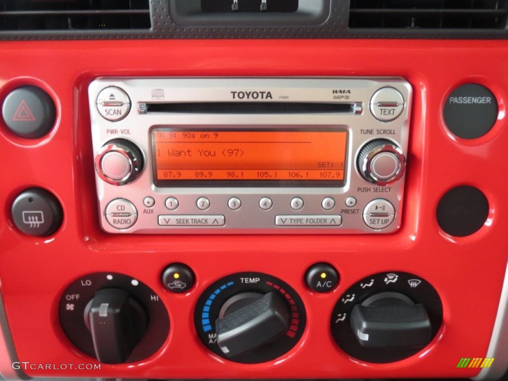 2012 Toyota FJ Cruiser Trail Teams Special Edition 4WD Audio System Photo #70170164