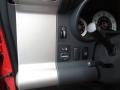 2012 Toyota FJ Cruiser Dark Charcoal/Red Interior Controls Photo