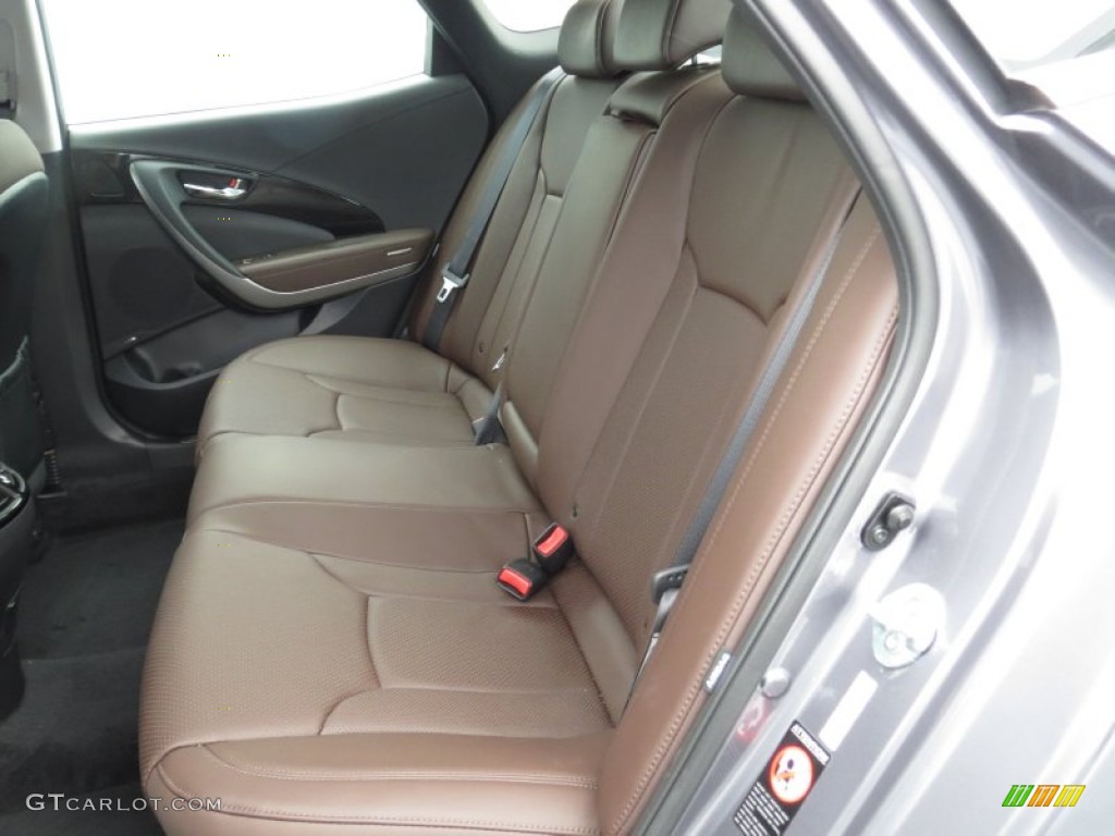 2012 Hyundai Azera Standard Azera Model Rear Seat Photos