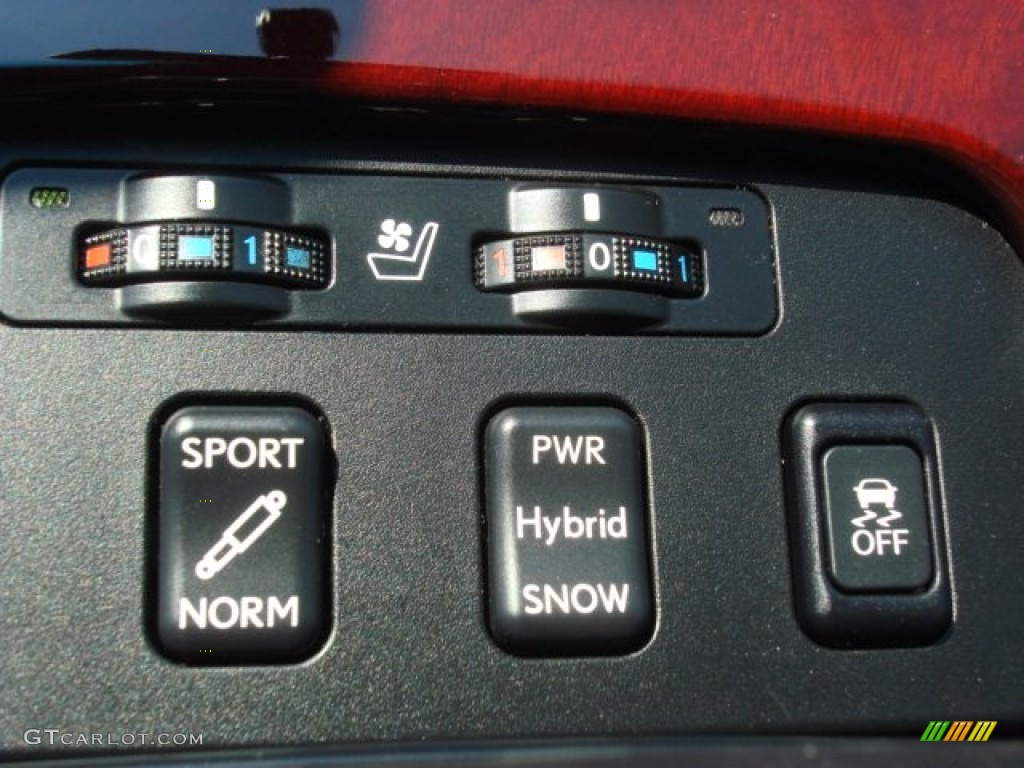 2008 Lexus GS 450h Hybrid Controls Photo #70170596