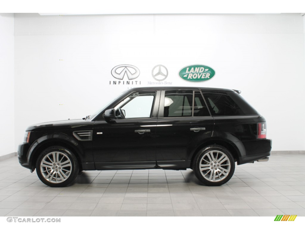 Santorini Black Metallic 2011 Land Rover Range Rover Sport HSE LUX Exterior Photo #70171400