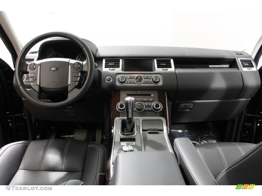 2011 Land Rover Range Rover Sport HSE LUX Ebony/Ebony Dashboard Photo #70171433