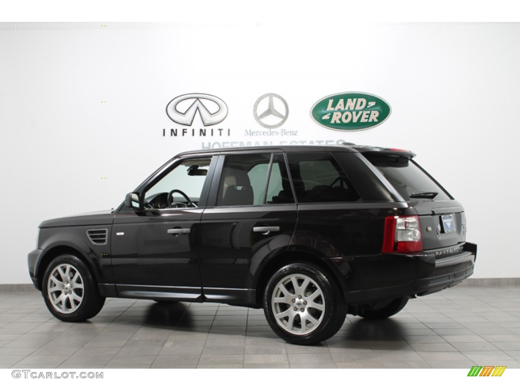 2009 Range Rover Sport HSE - Bournville Brown Metallic / Tan/Ebony photo #5