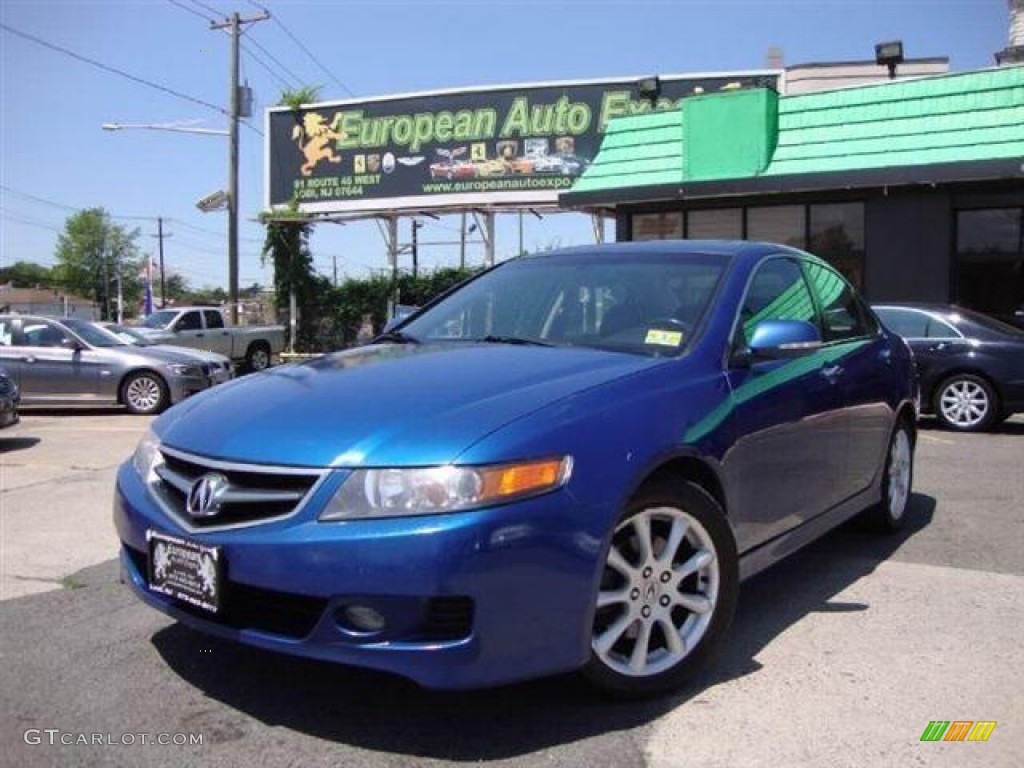 Arctic Blue Pearl Acura TSX