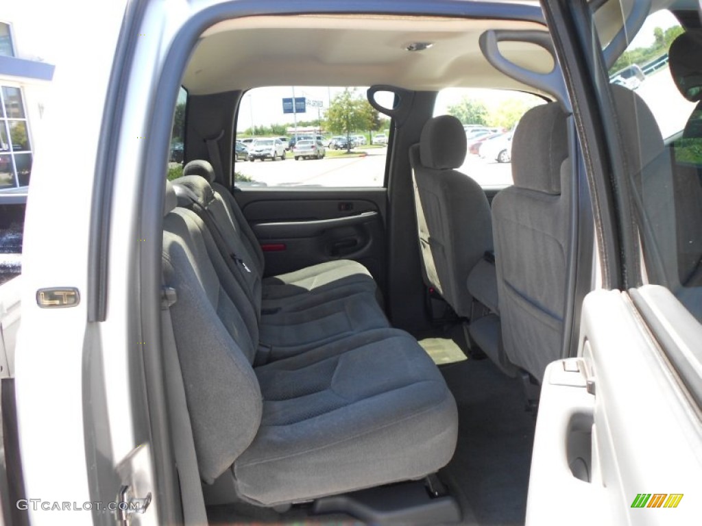 2006 Silverado 1500 LS Crew Cab - Silver Birch Metallic / Dark Charcoal photo #17