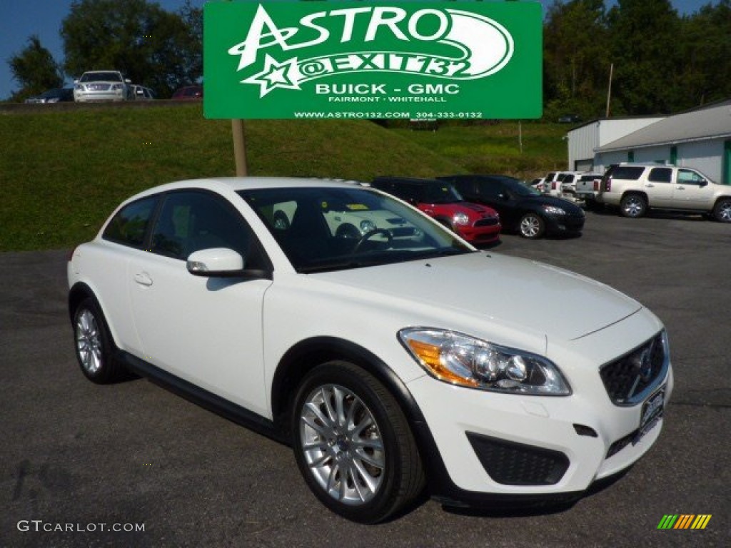 2011 C30 T5 - Ice White / Off Black T-Tec photo #1
