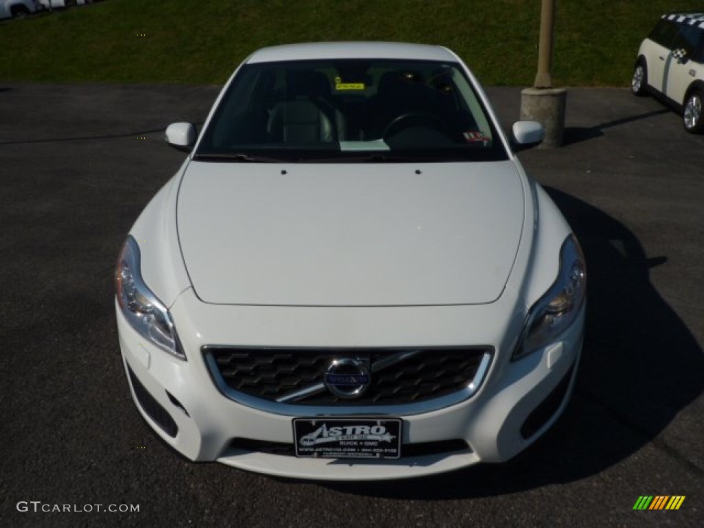 2011 C30 T5 - Ice White / Off Black T-Tec photo #2