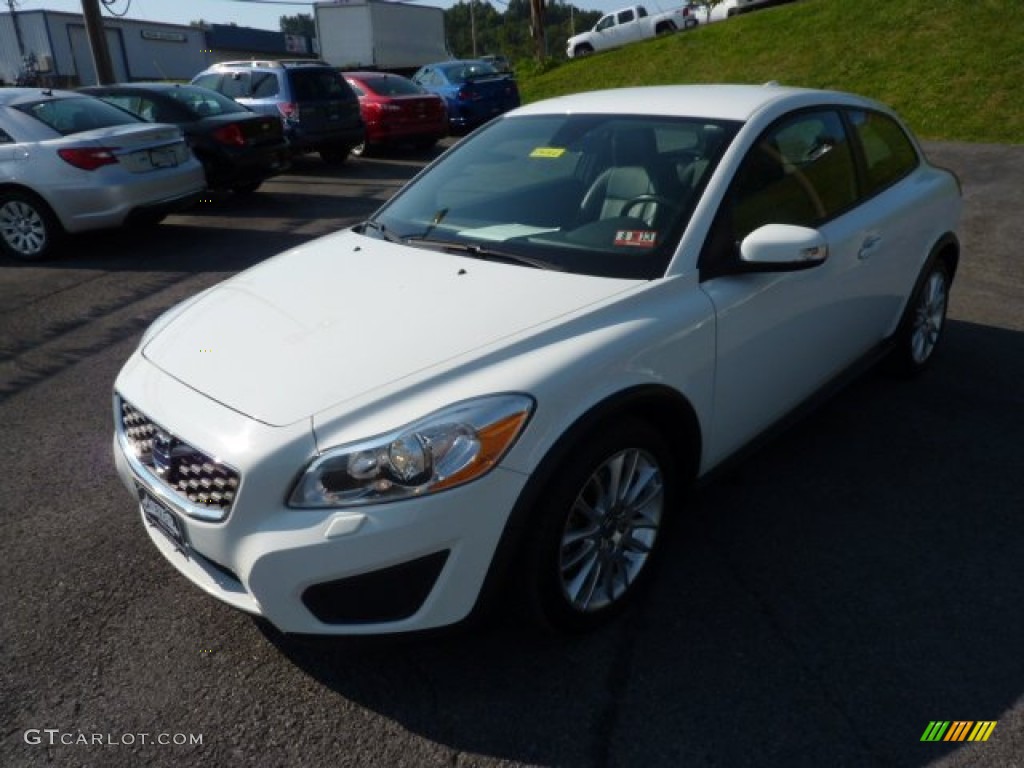 2011 C30 T5 - Ice White / Off Black T-Tec photo #3