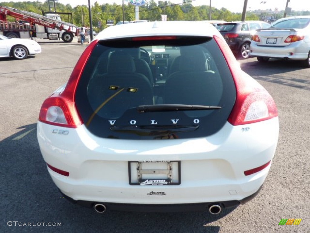 2011 C30 T5 - Ice White / Off Black T-Tec photo #6