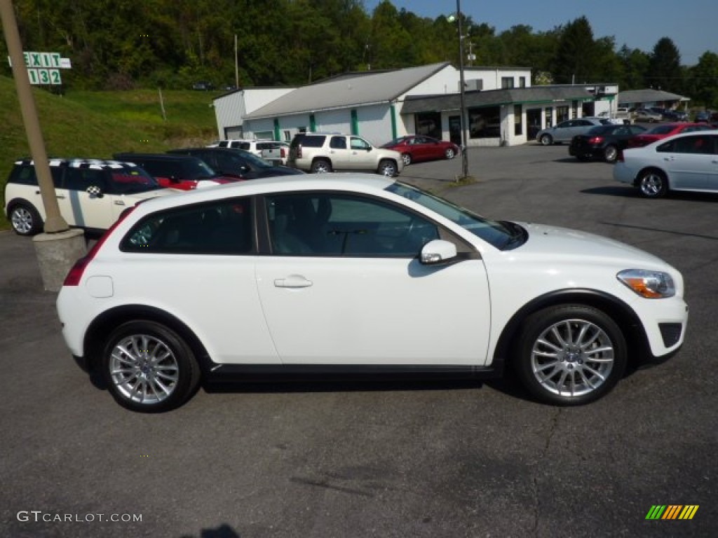 2011 C30 T5 - Ice White / Off Black T-Tec photo #8