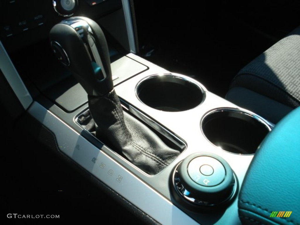 2013 Explorer XLT 4WD - White Platinum Tri-Coat / Charcoal Black photo #16