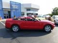 2012 Race Red Ford Mustang V6 Convertible  photo #2