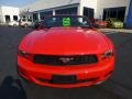 2012 Race Red Ford Mustang V6 Convertible  photo #8