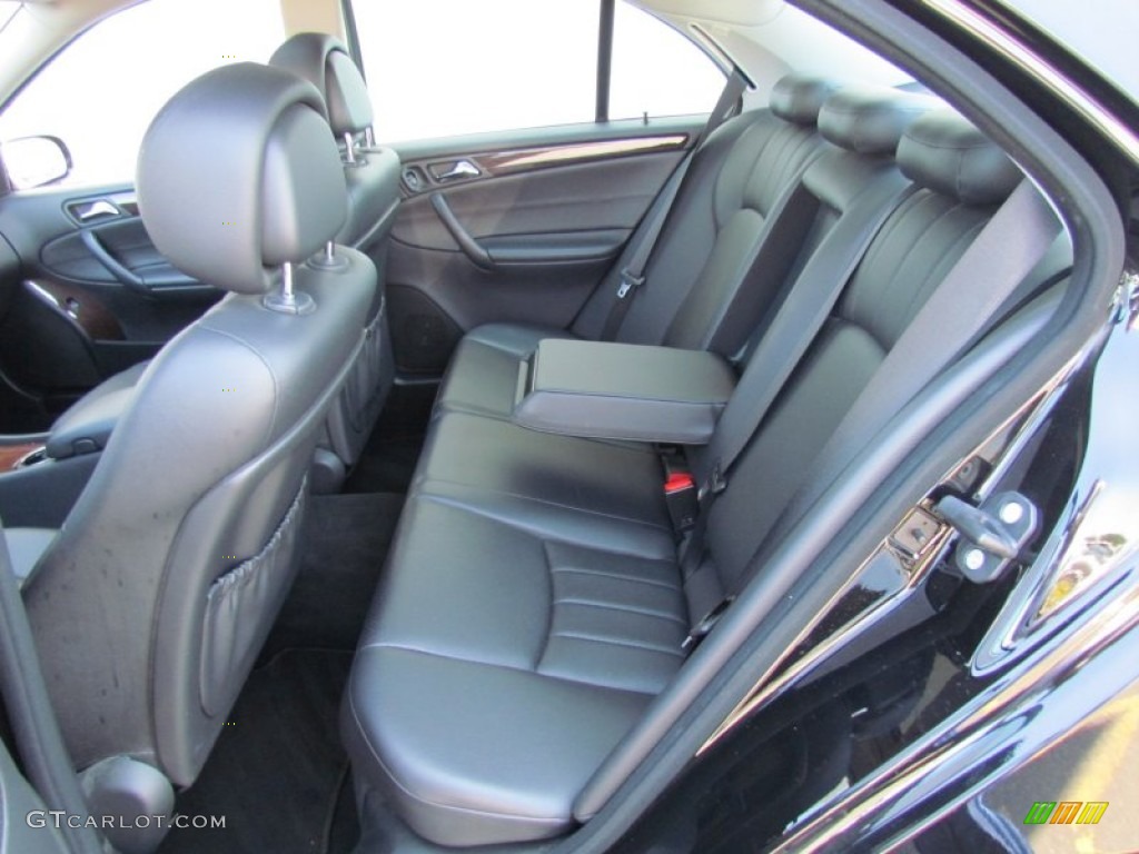 2006 Mercedes-Benz C 280 4Matic Luxury Rear Seat Photo #70175609