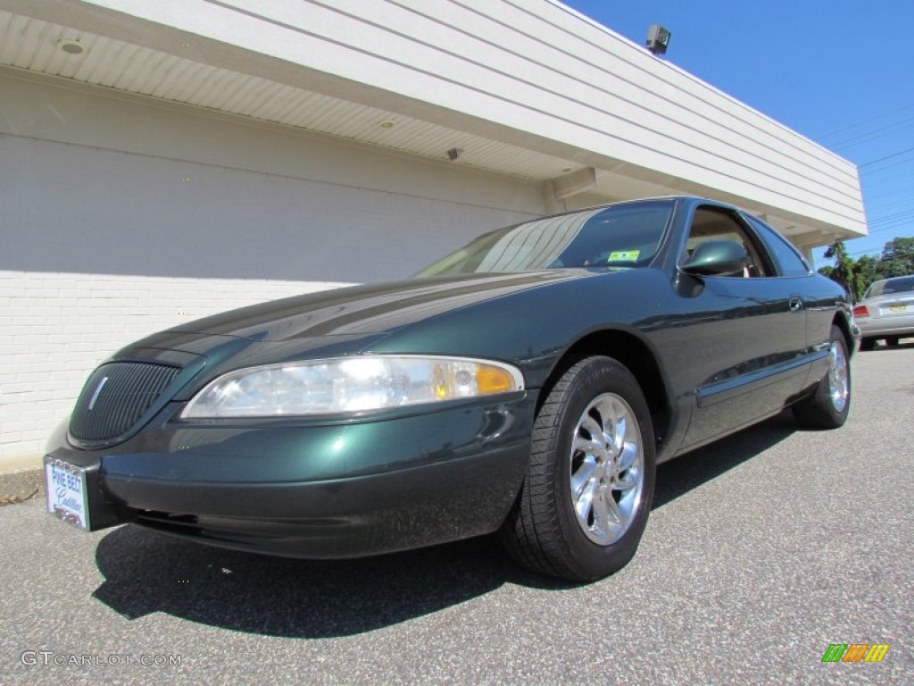 1998 Mark VIII LSC - Charcoal Green Metallic / Light Prairie Tan photo #1