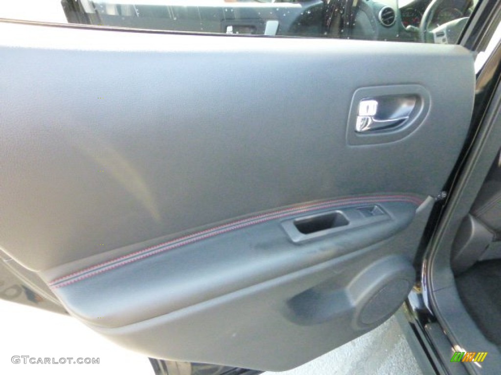 2011 Rogue SL AWD - Wicked Black / Black photo #13
