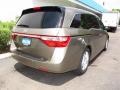 2012 Mocha Metallic Honda Odyssey Touring Elite  photo #3