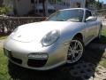 2011 Arctic Silver Metallic Porsche 911 Carrera Coupe  photo #1