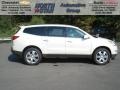 2012 White Diamond Tricoat Chevrolet Traverse LT AWD  photo #1