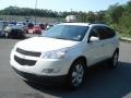 2012 White Diamond Tricoat Chevrolet Traverse LT AWD  photo #4