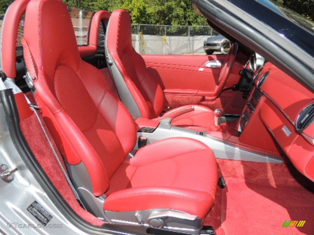 Carrera Red Interior 2008 Porsche Boxster RS 60 Spyder Photo #70178153