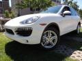 White 2013 Porsche Cayenne S Hybrid