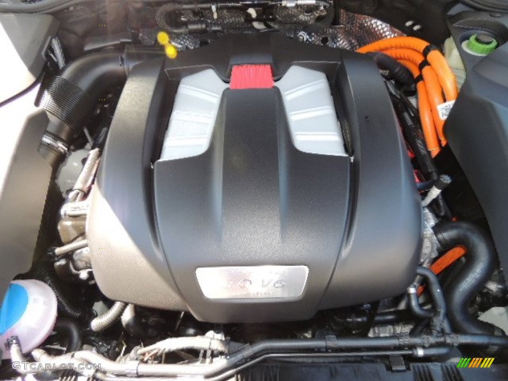 2013 Porsche Cayenne S Hybrid 3.0 Liter DFI Supercharged DOHC 24-Valve VVT V6 Gasoline/Electric Hybrid Engine Photo #70178927