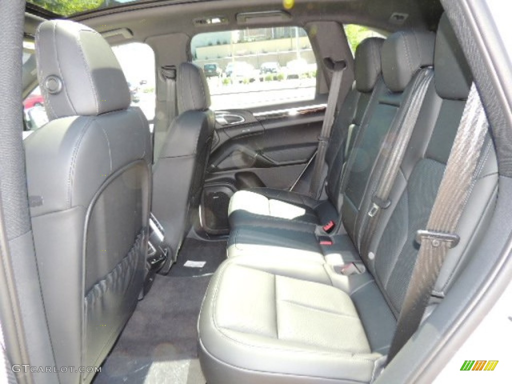 Black Interior 2013 Porsche Cayenne S Hybrid Photo #70178945
