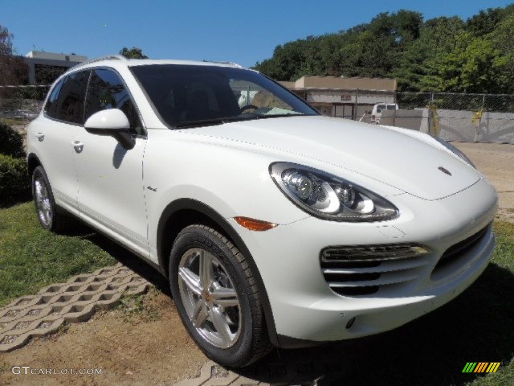 White 2013 Porsche Cayenne Diesel Exterior Photo #70179122