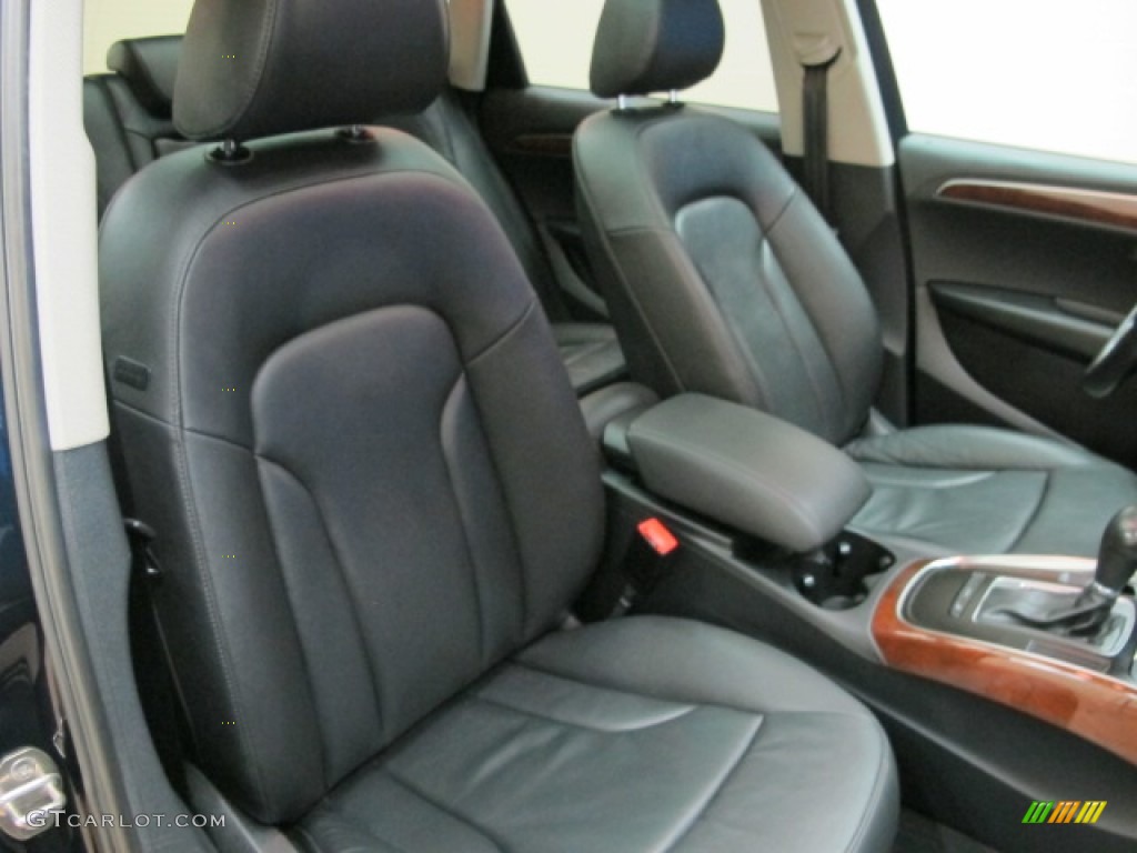 2009 Q5 3.2 Premium quattro - Deep Sea Blue Pearl Effect / Black photo #24