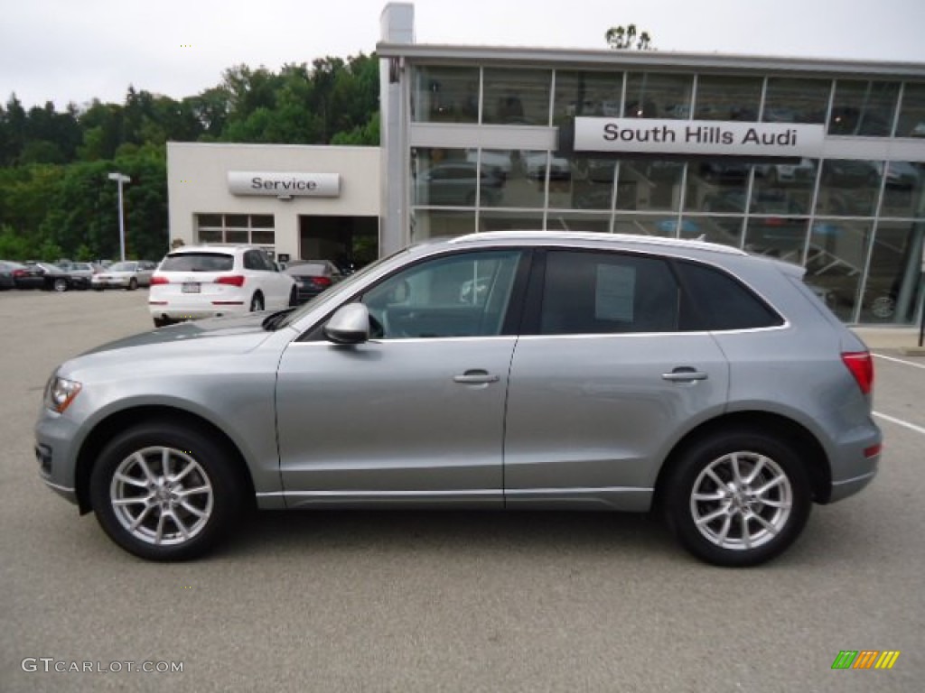 2009 Q5 3.2 Premium quattro - Quartz Gray Metallic / Light Gray photo #2