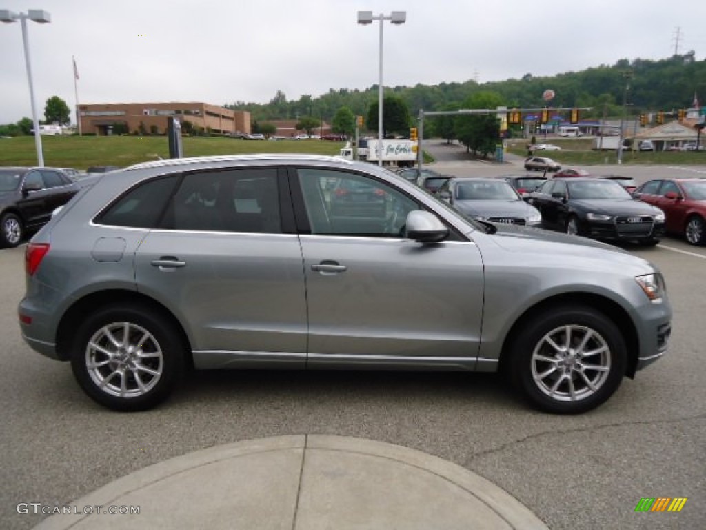 2009 Q5 3.2 Premium quattro - Quartz Gray Metallic / Light Gray photo #6