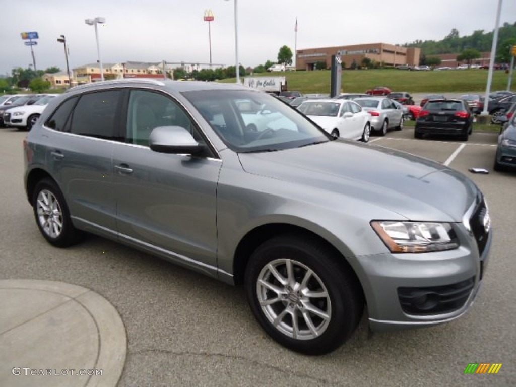 2009 Q5 3.2 Premium quattro - Quartz Gray Metallic / Light Gray photo #7