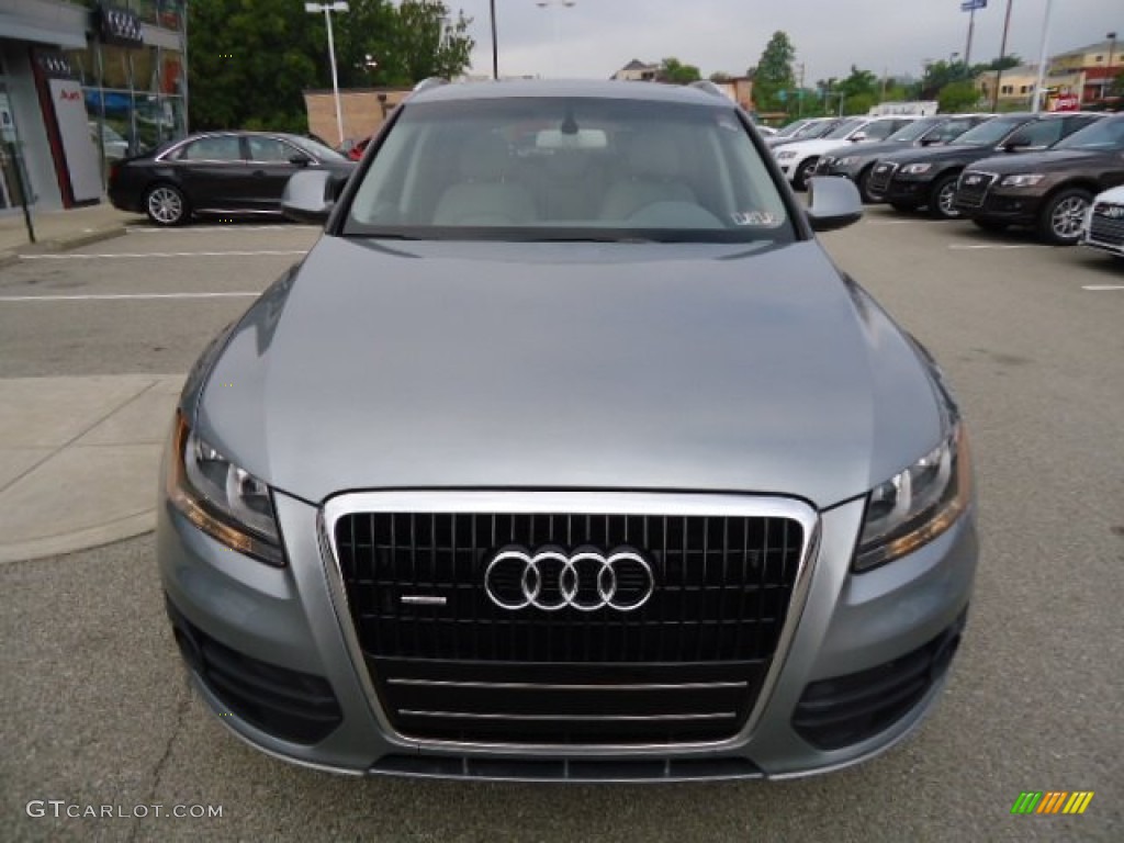 2009 Q5 3.2 Premium quattro - Quartz Gray Metallic / Light Gray photo #8