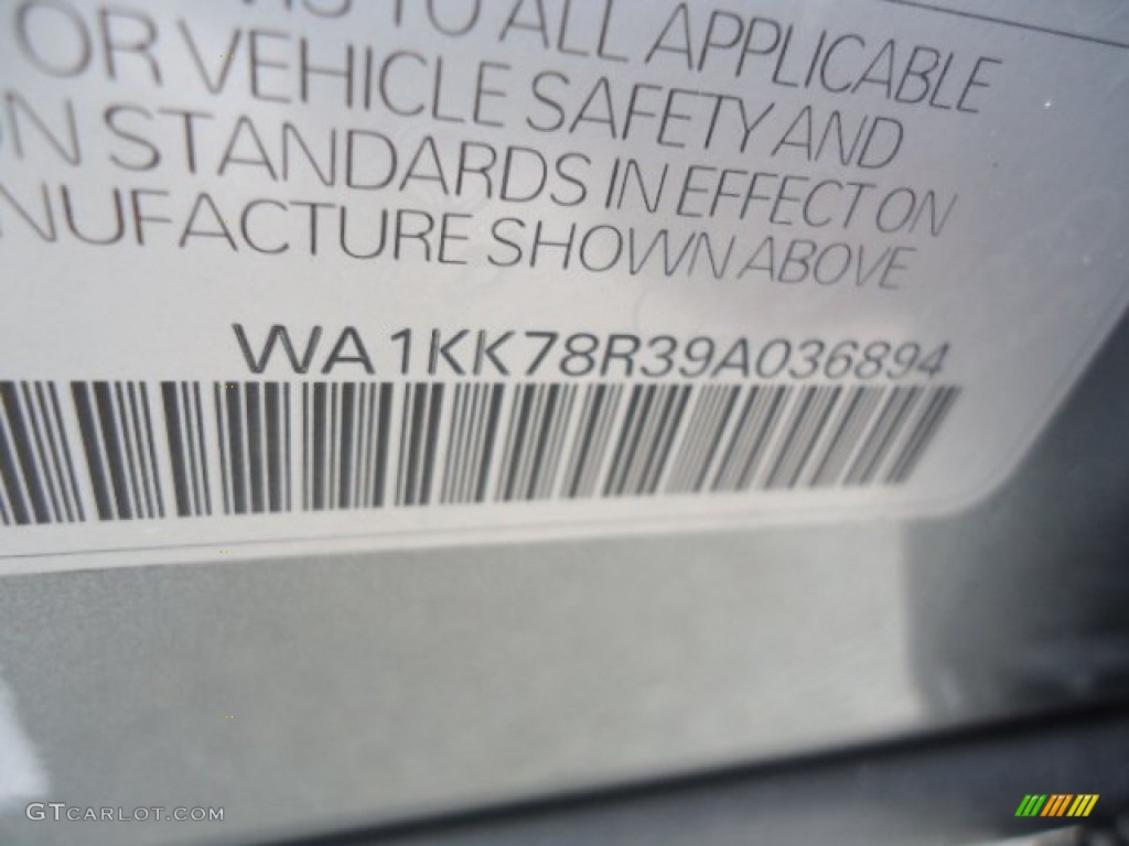 2009 Q5 3.2 Premium quattro - Quartz Gray Metallic / Light Gray photo #17