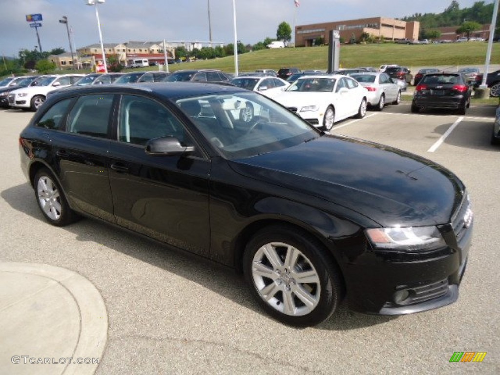 Brilliant Black 2010 Audi A4 2.0T quattro Avant Exterior Photo #70180382