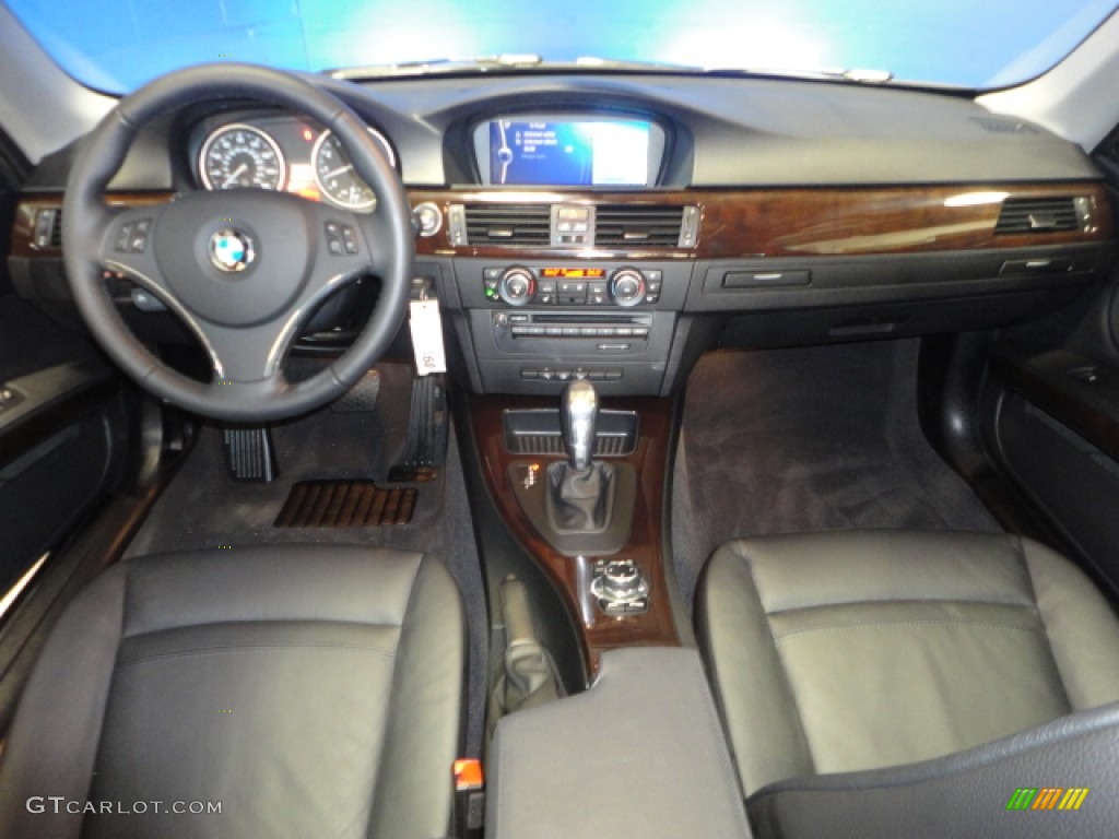 2011 3 Series 335i xDrive Coupe - Space Gray Metallic / Black Dakota Leather photo #13