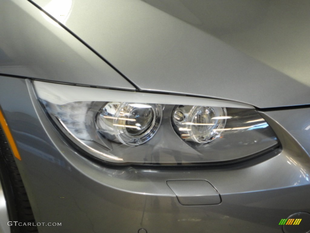 2011 3 Series 335i xDrive Coupe - Space Gray Metallic / Black Dakota Leather photo #24