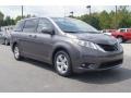 Predawn Gray Mica 2013 Toyota Sienna LE Exterior
