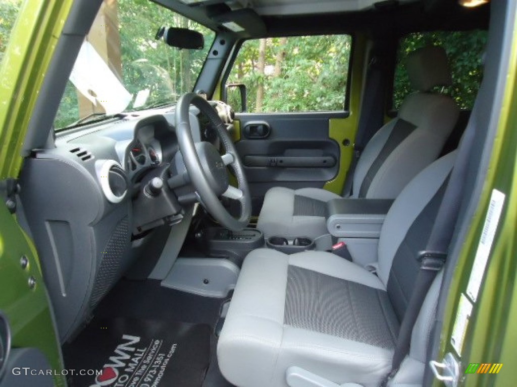 Dark Slate Gray/Medium Slate Gray Interior 2010 Jeep Wrangler Unlimited Sahara 4x4 Photo #70183841
