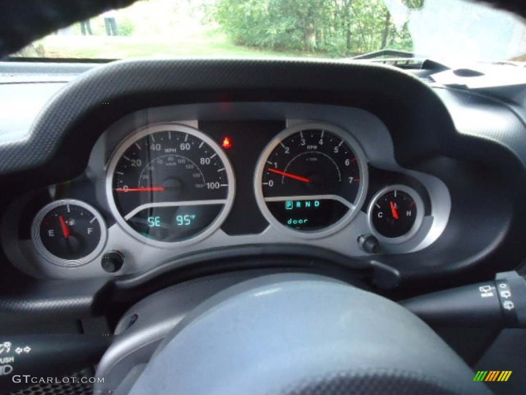 2010 Jeep Wrangler Unlimited Sahara 4x4 Gauges Photo #70183883
